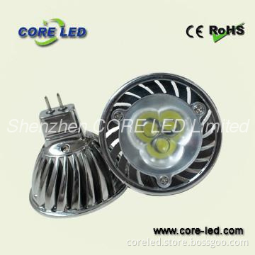 High power MR16 socket 3W led spot light